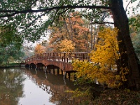 Zámek Lednice - podzimní zámecký park...