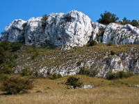 Hřeben Pálavy - pohled z rozcestí Nad soutěskou...