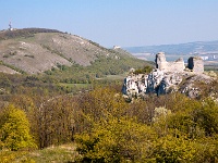 Sirotčí hrad - pohled ze Stolové hory...